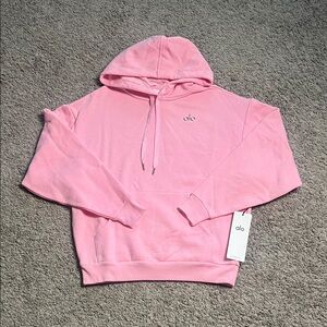 Alo accolade hoodie sweet pink size XS NWT
